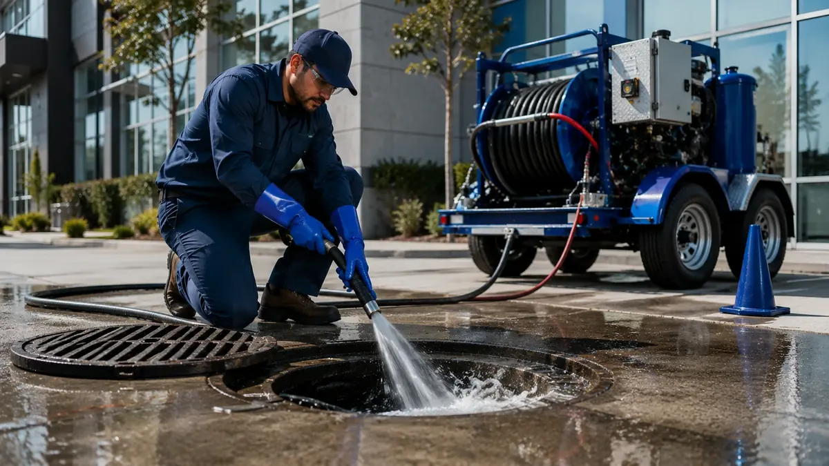 Commercial Hydro Jet Drain Cleaning in La Mesa