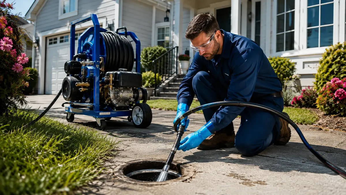 Residential Hydro Jet Drain Cleaning in La Mesa