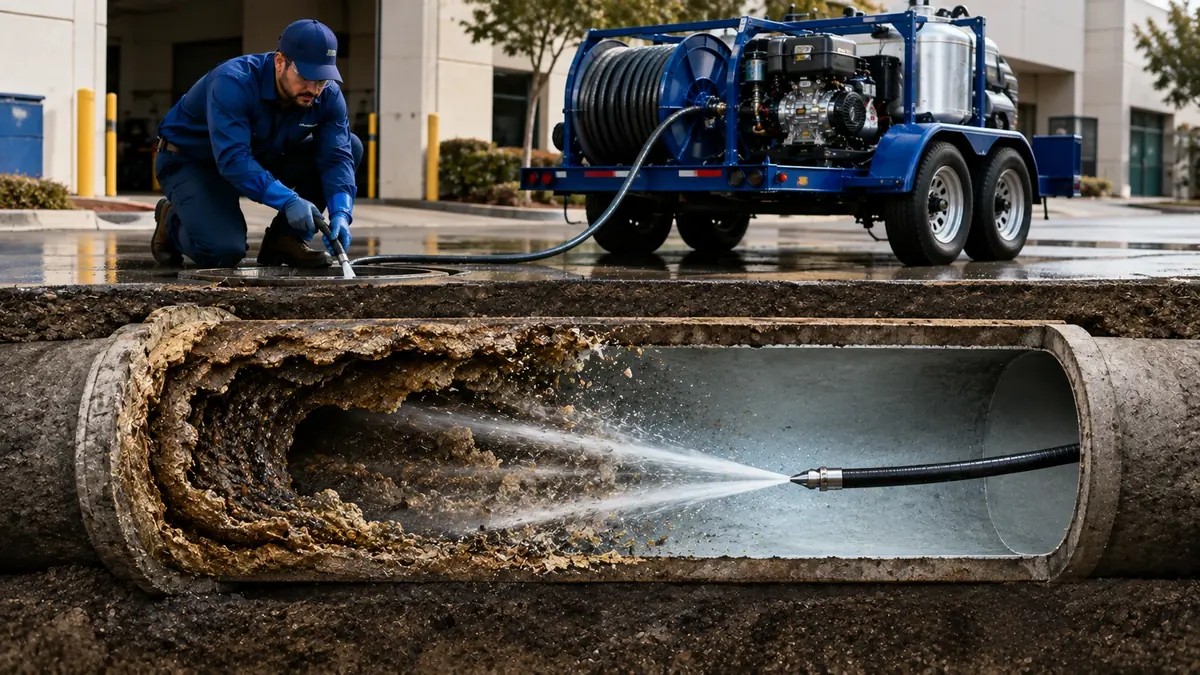 Sewer Pipe Descaling in La Mesa